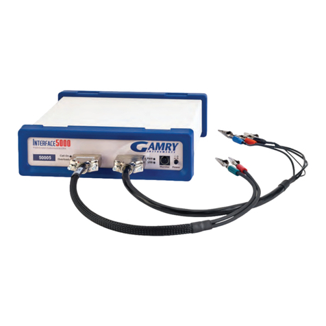 Gamry Interface 5000 User manual
