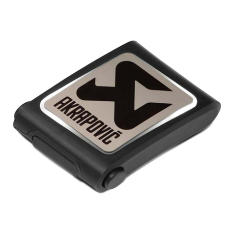 Akrapovic P-HF841 instruction manual