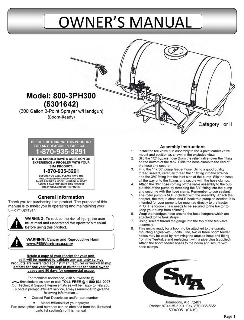 SMA 800-3PH300 User manual