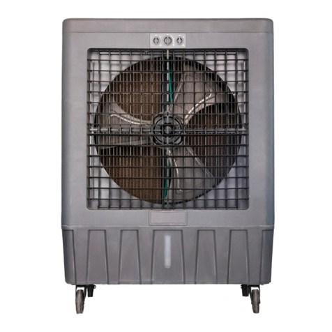 Hessaire 11000 CFM Use & care guide