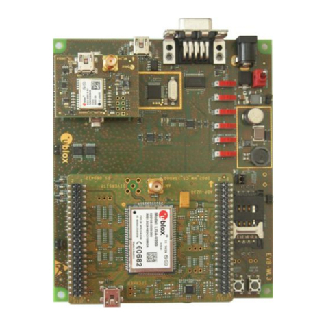 Ublox EVK-U20 User manual