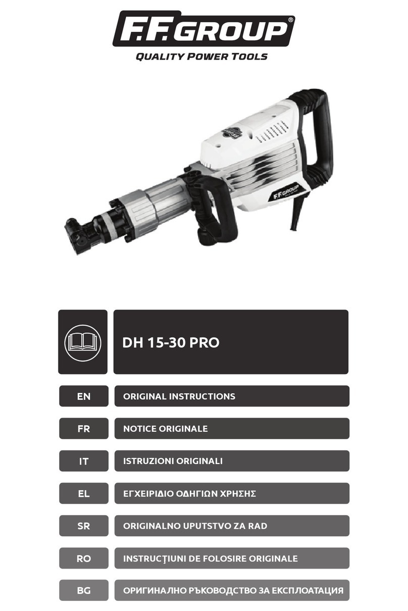 F.F. Group DH 15-30 PRO Original instructions