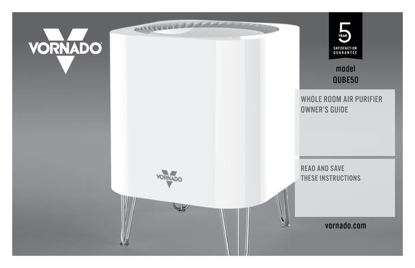 Vornado QUBE50 User manual Vornado QUBE50 User manual