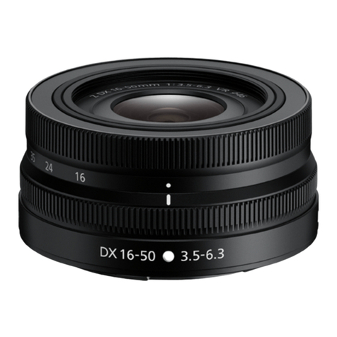 Nikon NIKKOR Z DX 16-50mm f/3.5-6.3 VR user manual