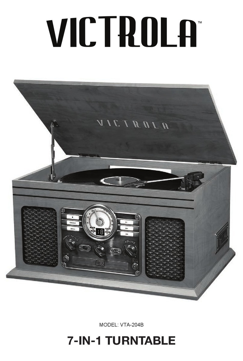 Victrola VTA-204B User manual