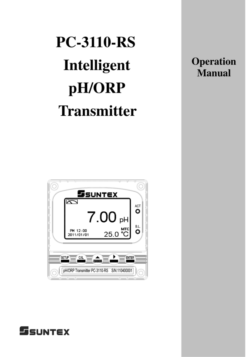 Suntex PC-3110-RS Operation manual