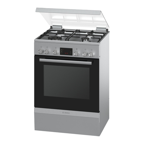 Bosch HGD74W255N User manual