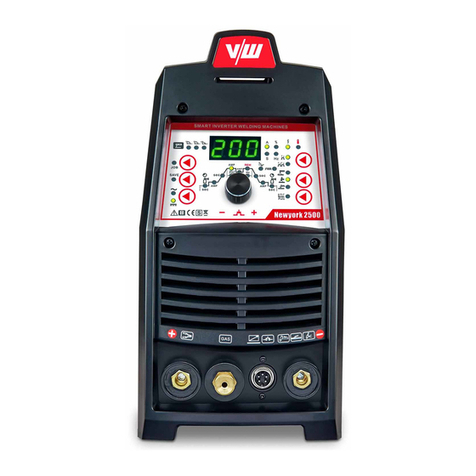 Vector Welding Newyork2500 operating instructions