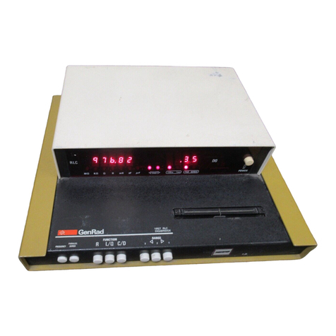 QuadTech 1657 RLC Digibridge instruction manual