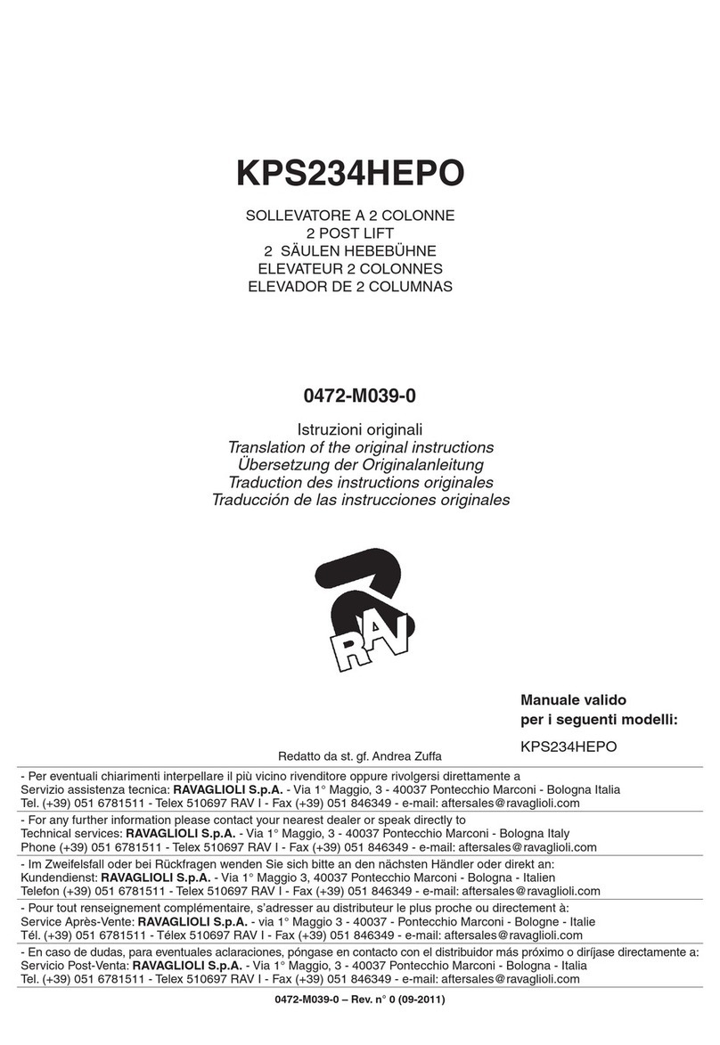 Ravaglioli KPS234HEPO User manual