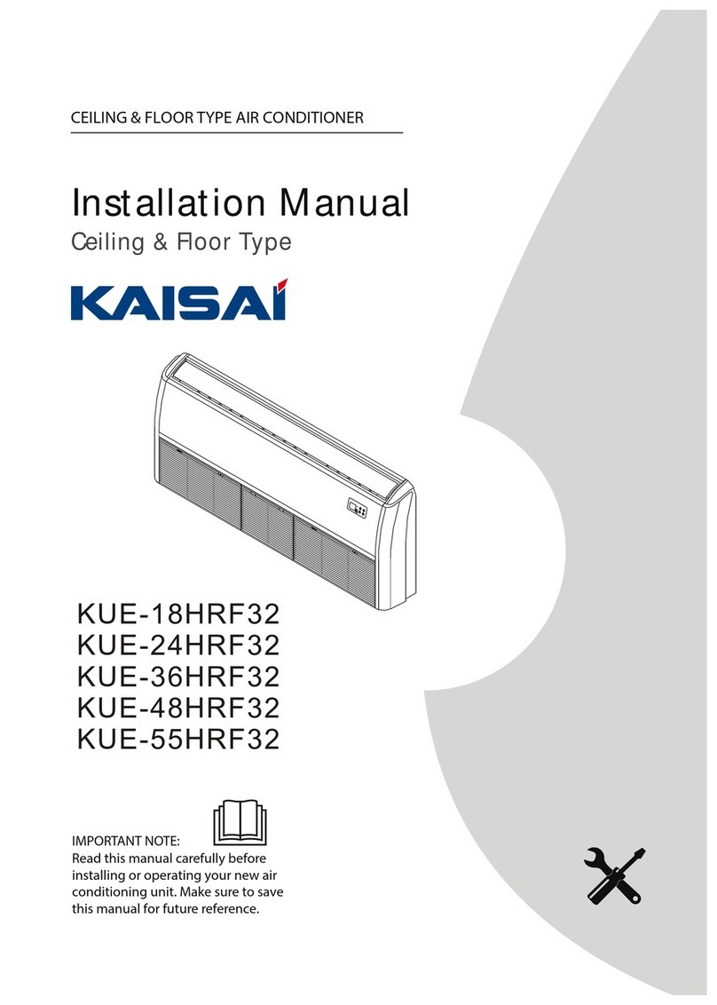 Kaisai KUE-18HRF32 User manual