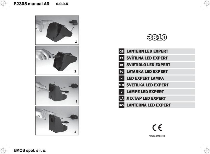 Emos LED EXPERT 3810 manual
