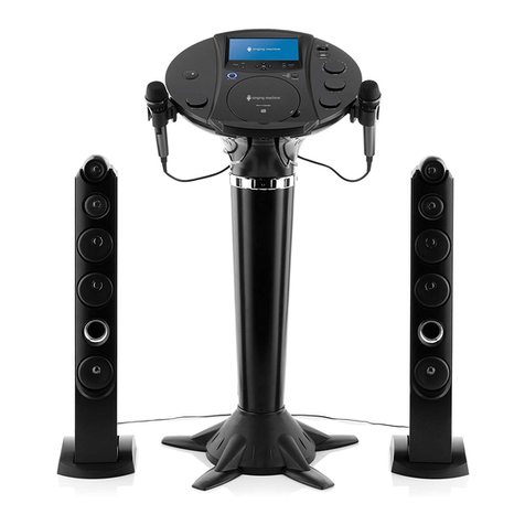 The Singing Machine iSM1030BT User manual