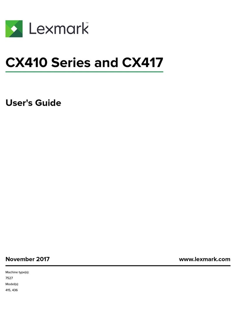 Lexmark CX417de user guide