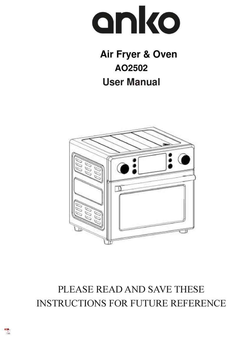anko AO2502 user manual