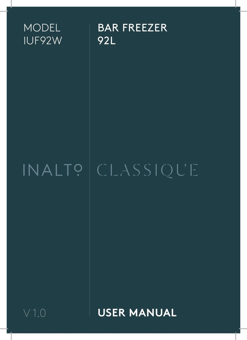 Inalto CLASSIQUE IUF92W user manual