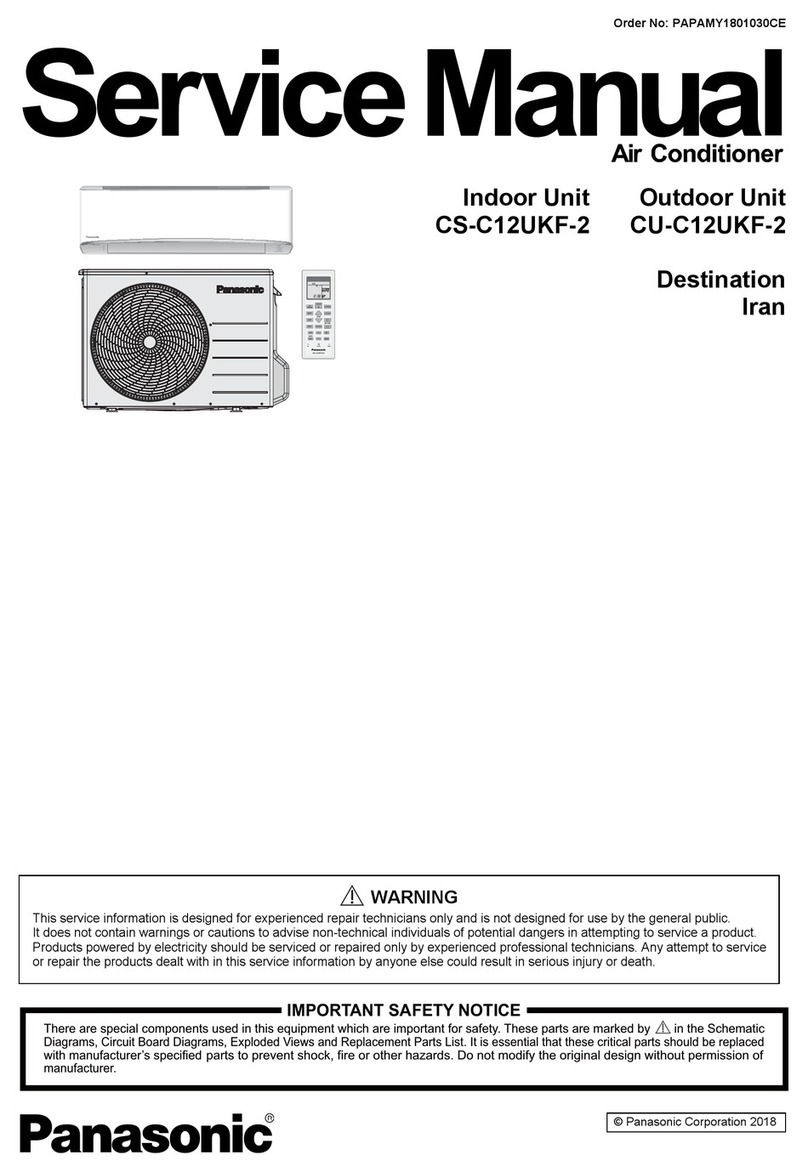 Panasonic CS-C12UKF-2 User manual Panasonic CS-C12UKF-2 User manual