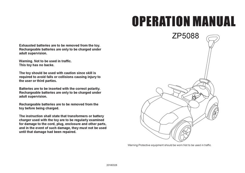 Hunter Products Motorized ZP5088 Operation manual