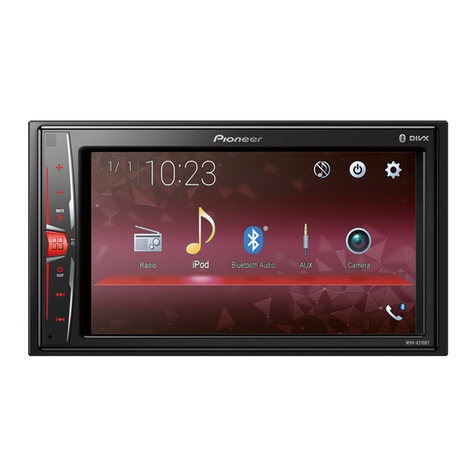 Pioneer MVH-A210BT installation manual