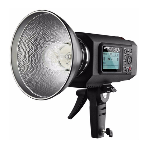 Godox WITSTRO+ AD600M User manual Godox WITSTRO+ AD600M User manual