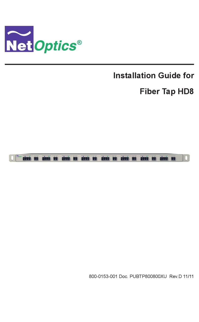 Net Optics HD8 installation guide
