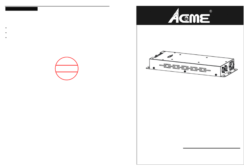 ACME LED-HC101 II User manual