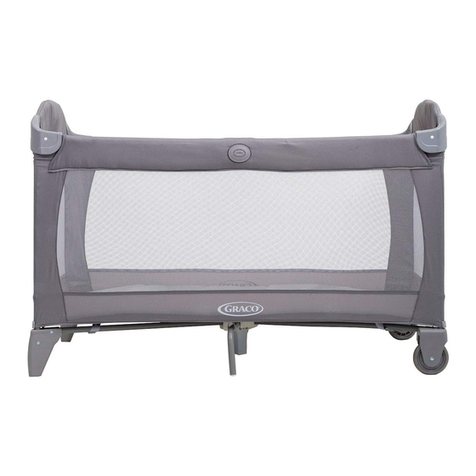 Graco ROLL A BED GIM-0045G instructions