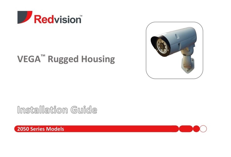 Redvision VEGA 2050 Series installation guide