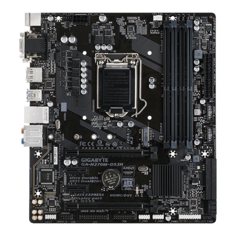 Gigabyte GA-H270M-DS3H User manual
