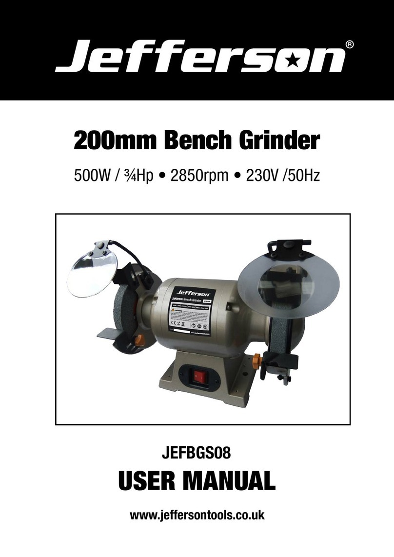 Jefferson JEFBGS08 User manual