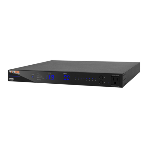 watt box WB-800CH1U-IPVM-8 User manual