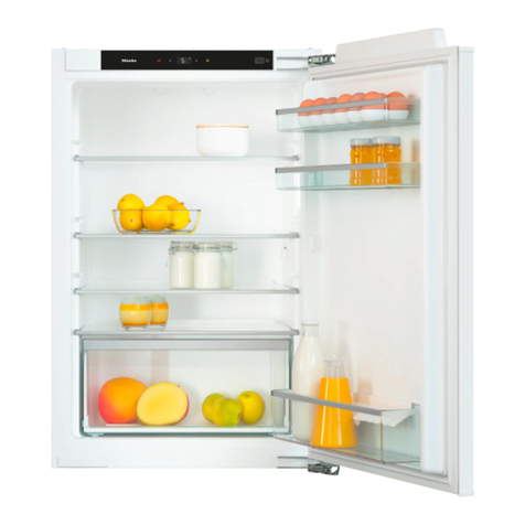 Miele K 7113 F operating instructions