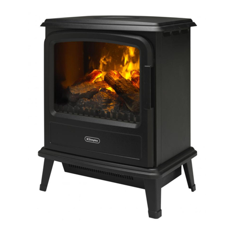 Dimplex Opti-myst Evandale Slate EVN20SL Operating instructions manual Dimplex Opti-myst Evandale Slate EVN20SL Operating instructions manual
