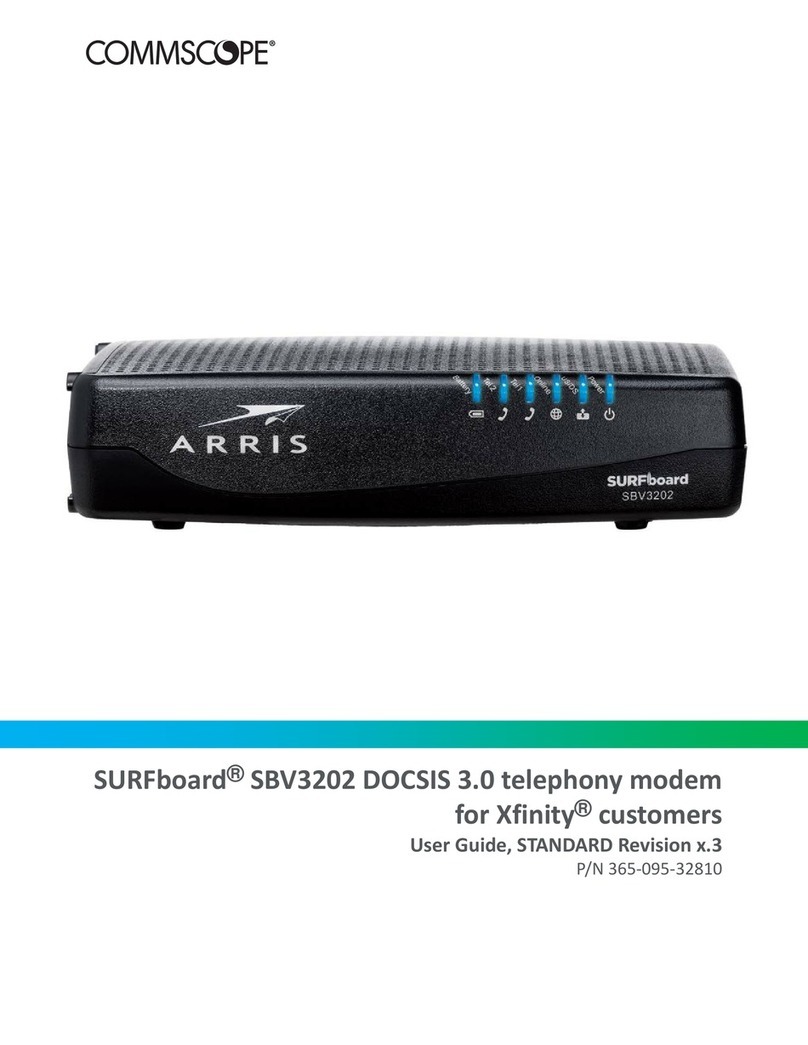 CommScope SURFboard SBV3202 user guide