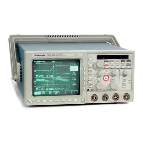 Tektronix TDS 420A User manual