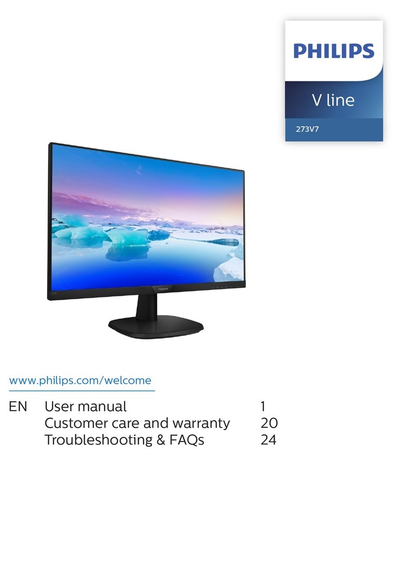 Philips V Series User manual
