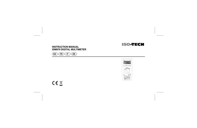 Isotech IDM97II User manual