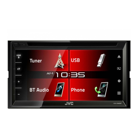 JVC KW-V340BTM User manual