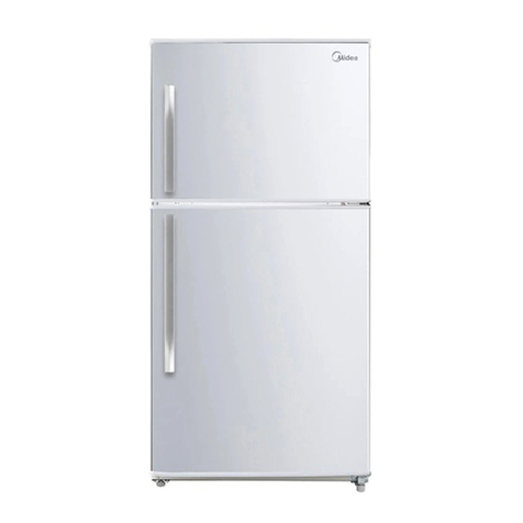 Midea TMF No Frost Series Service manual