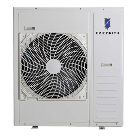 Friedrich Floating Air Pro Multi-Zone FPHMR42A3A User manual