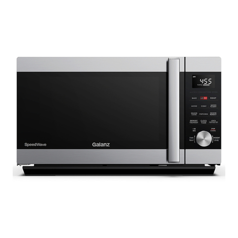 Galanz SpeedWave GSWWA12S1SA10 User manual