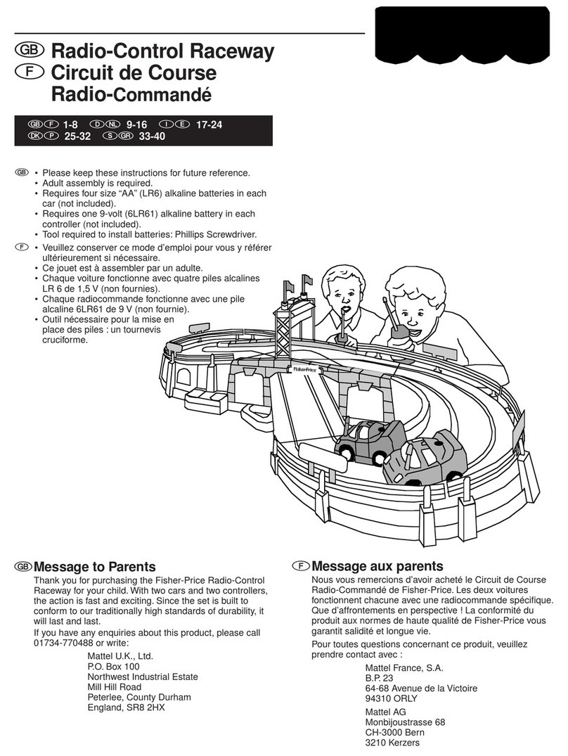 Fisher-Price 72800 User manual