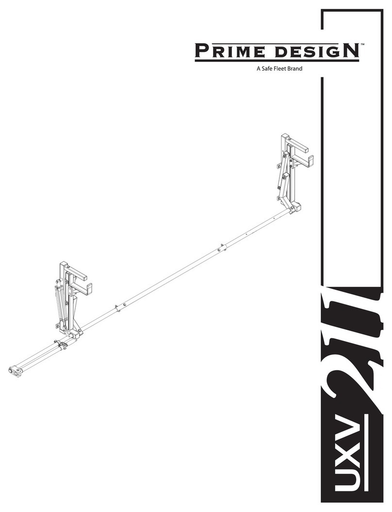 Safe Fleet Prime Design UXV 211 Assembly instructions
