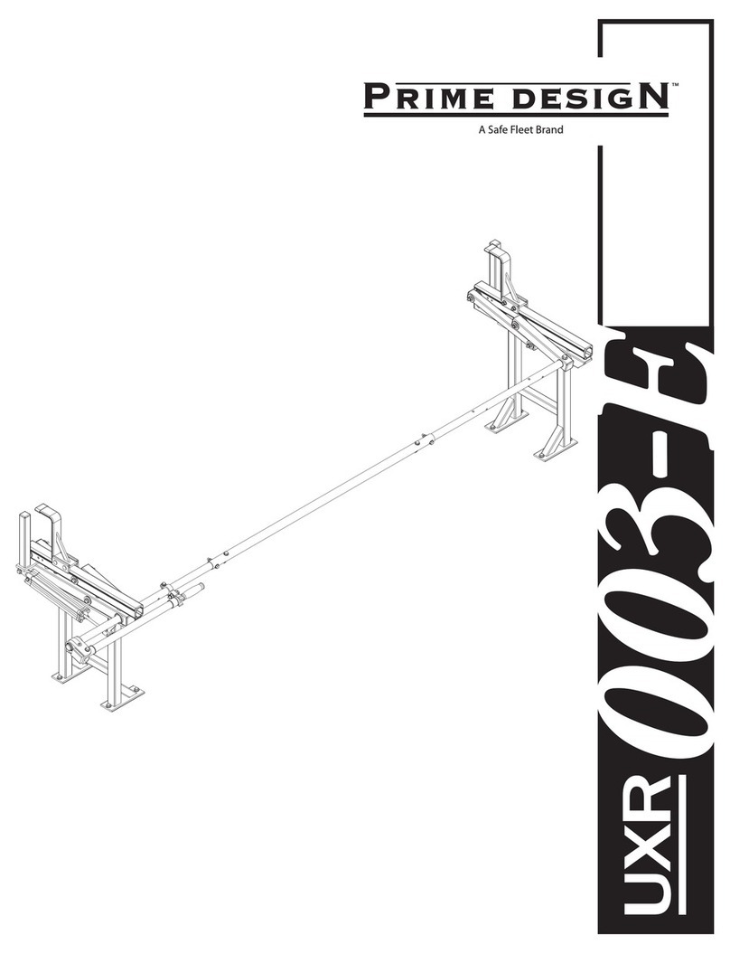 Safe Fleet Prime Design UXR 003-E User manual