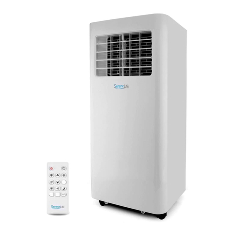 SereneLife SLPAC805W user manual