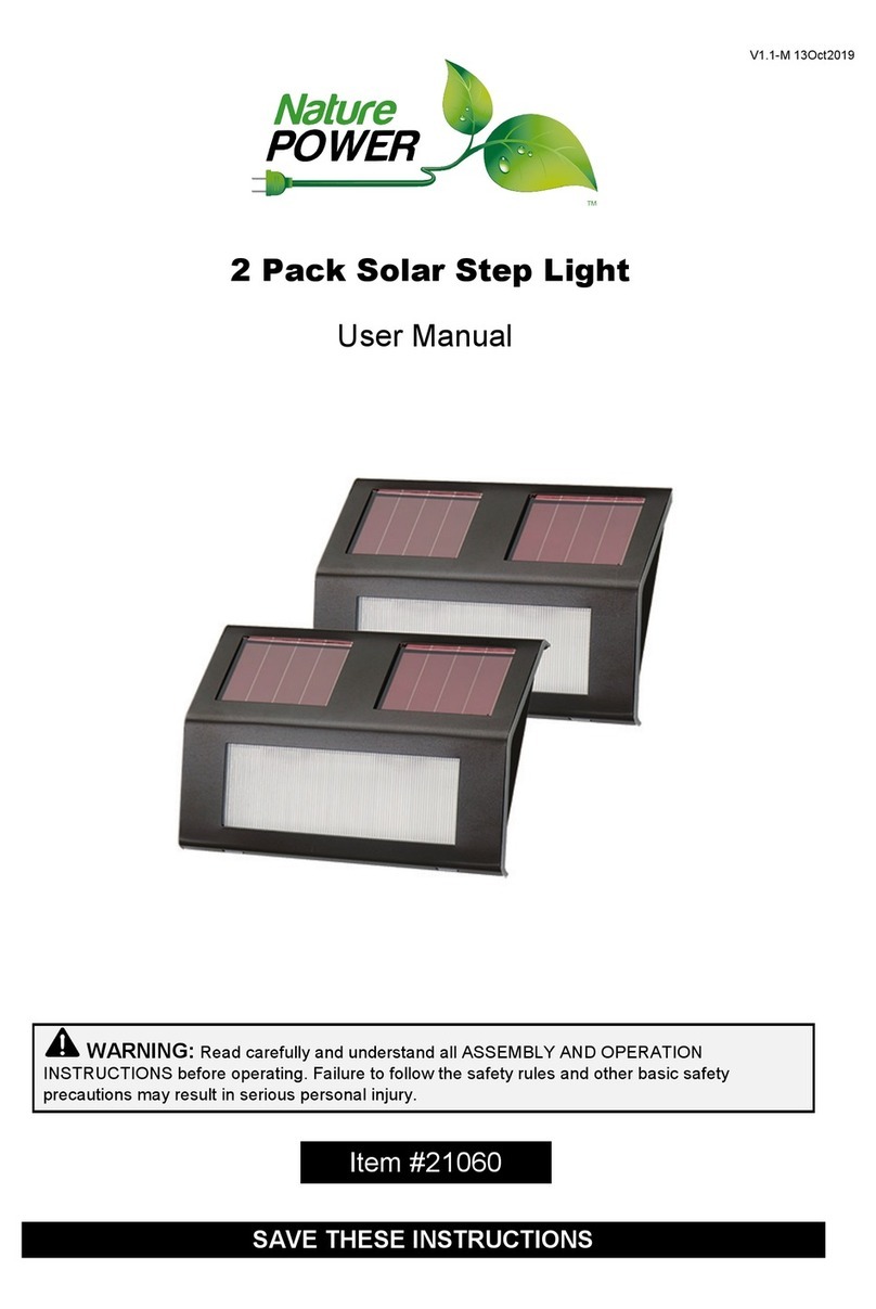 Nature Power 21060 user manual
