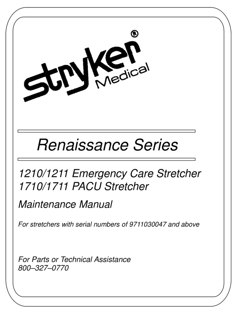 Stryker Medical Renaissance 1210 Maintenance manual Stryker Medical Renaissance 1210 Maintenance manual