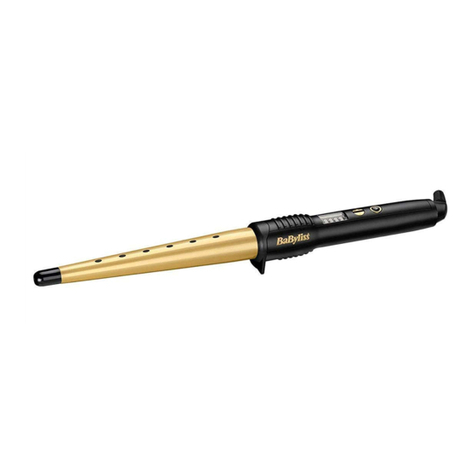 BaByliss SMOOTH VIBRANCY CURLING WAND User manual BaByliss SMOOTH VIBRANCY CURLING WAND User manual