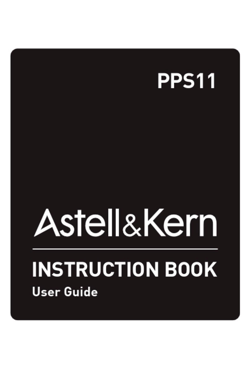 Astell & Kern PPS11 Instruction book