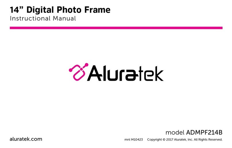 Aluratek ADMPF214B User manual